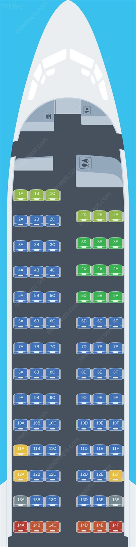 sunwing flight centre seating plan.